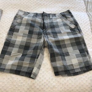 Plaid shorts